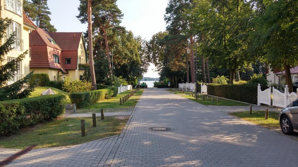 Seeblick Apartment Bad Saarow Bagian luar foto